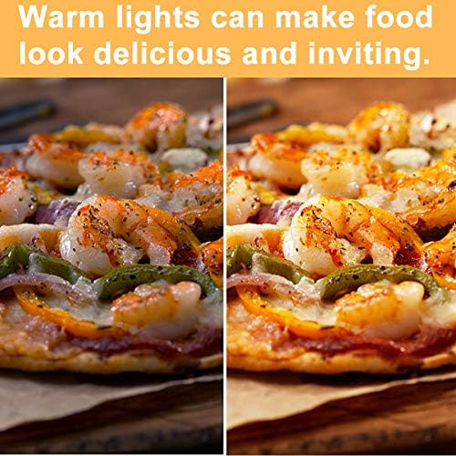 Calentador de alimentos comercial, calentadores de pizza de 3 niveles para encimera, con calefacción 3D con iluminación LED para bufé, restaurante,