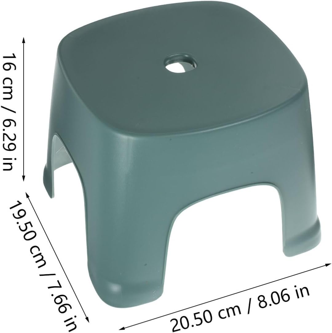 Taburete bajo de baño para niños pequeños, taburete de pie para el hogar, taburete de plástico para inodoro, taburete de baño para niños pequeños,