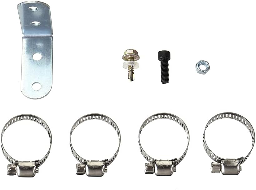 Silenciador de escape, tubo de escape de acero inoxidable mejorado y kit de silenciador para estacionamiento, calentadores diésel de aire, kit de