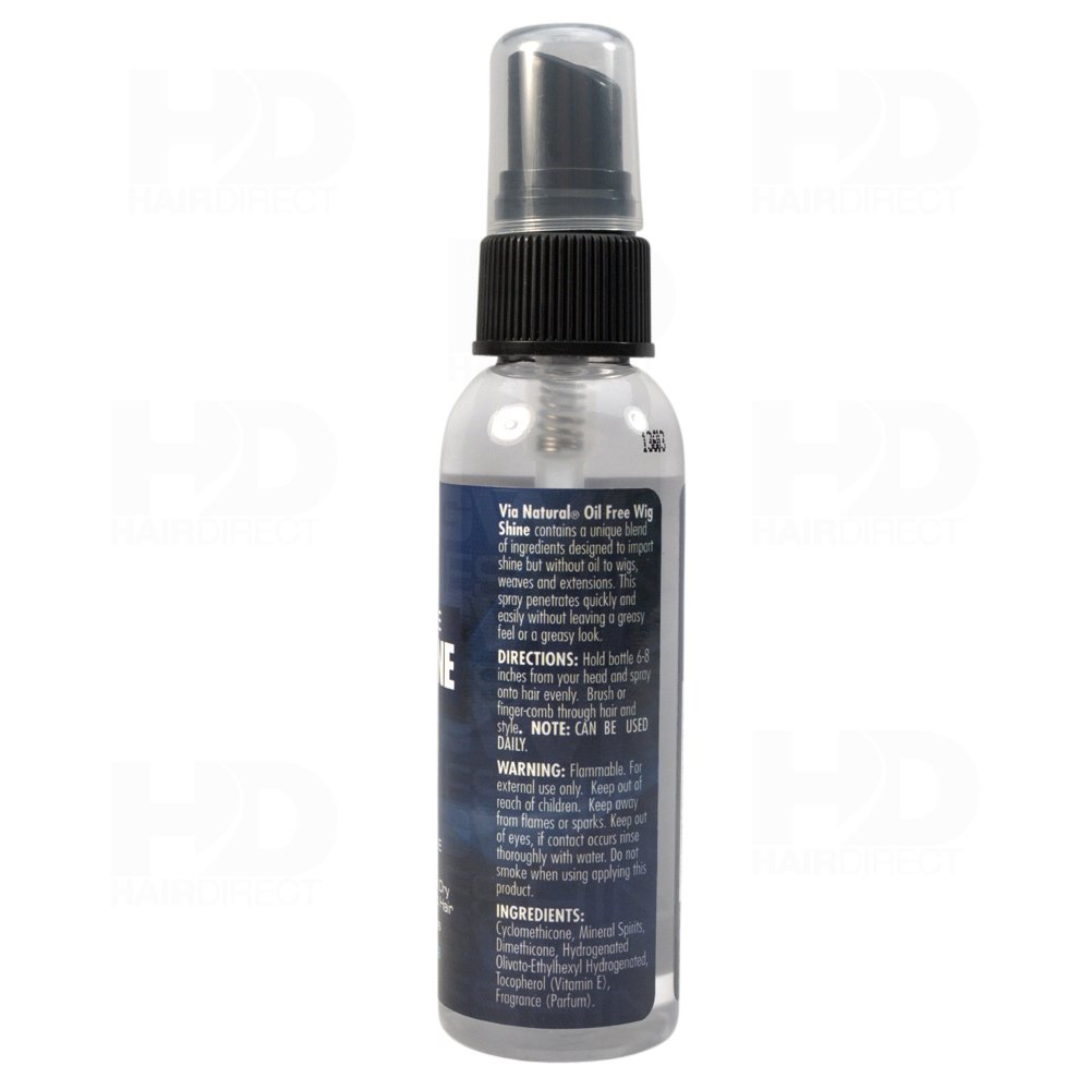 Via Natural Peluca sin aceite Shine 8 Oz