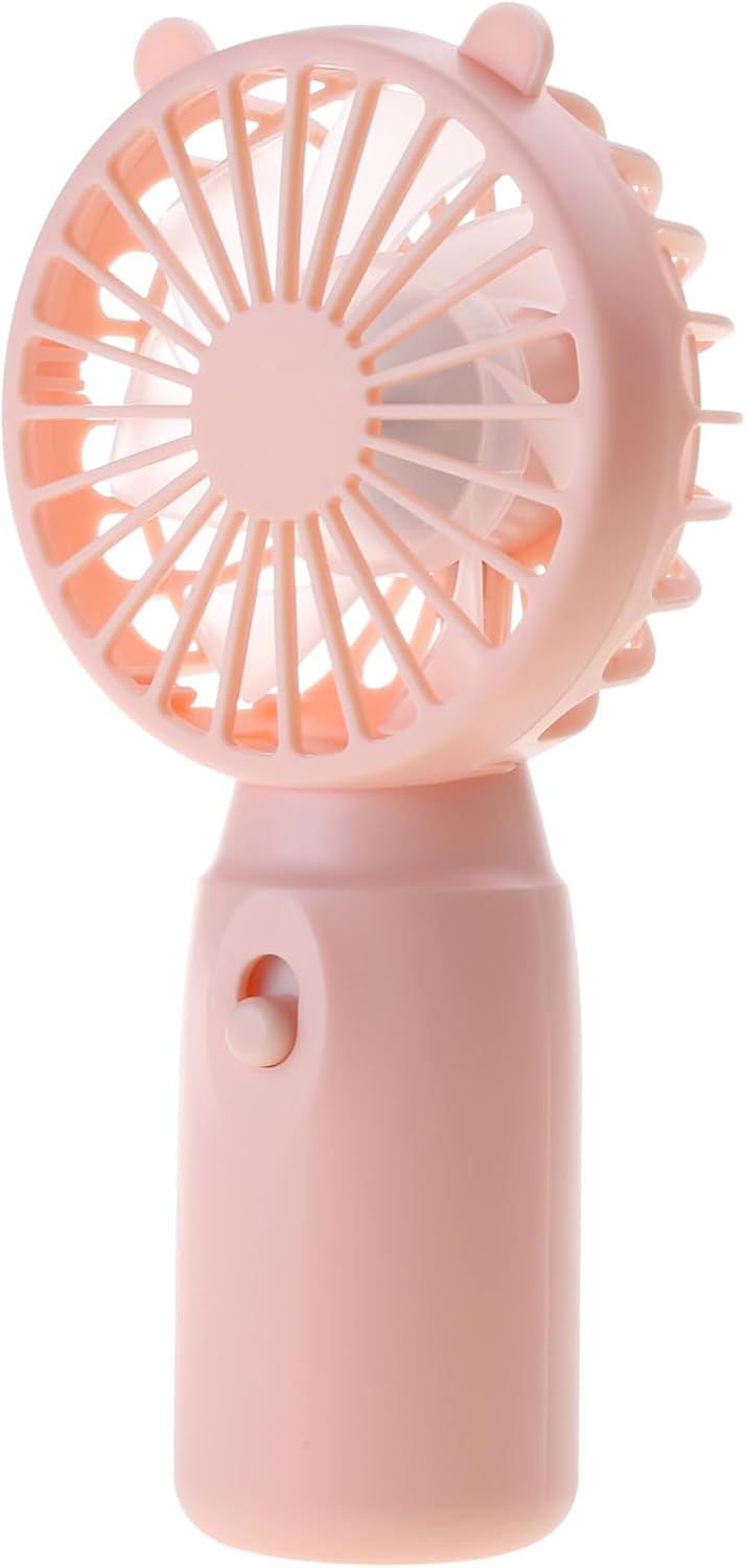 Ventilador pequeño de mano, mini ventilador portátil de verano, ventilador de bolsillo con pilas AA (pilas no incluidas) Ventilador de oficina,