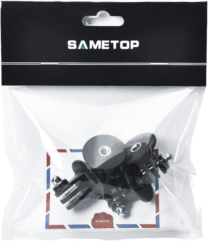 Sametop Adaptador de montaje de trípode compatible con GoPro Hero 12, 11, 10, 9, 8, 7, 6, 5, 4, Session, 3+, 3, 2, 1, Hero (2018), Fusion, Max, DJI
