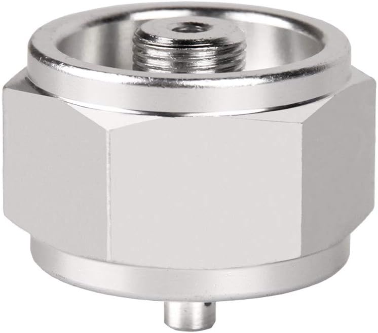 LIXADA Gas Saver Plus, Gas Convertor Shifter, Refill Flat Tank, Conversion Adapter, Camping Gas Adaptor Valve, for Nozzle Bottle TypeButane Gas
