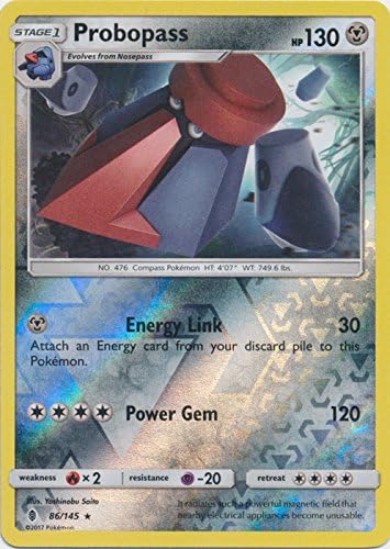 Pokemon – Probopass – 86145 – Raro – Holo inverso