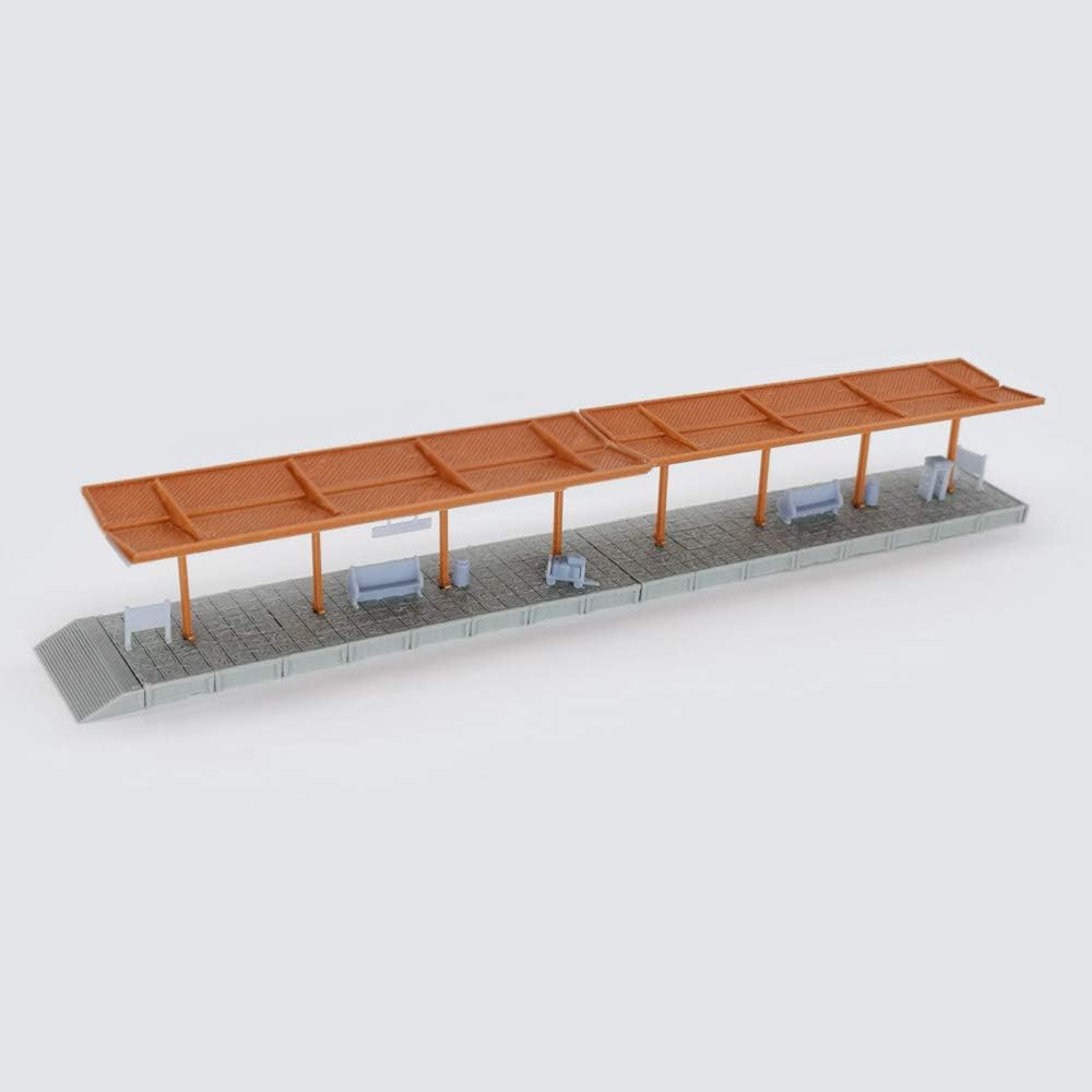 Plataforma de pasajeros con accesorios (cubierta completa) Escala 1160 N