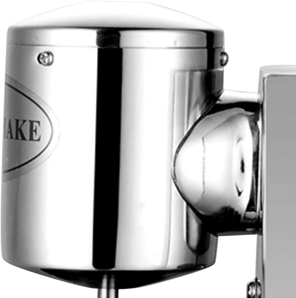 Batidora eléctrica de acero inoxidable de doble cabezal para batidos, licuadora de 110 V para el hogar, batidora de helado suave para el hogar,