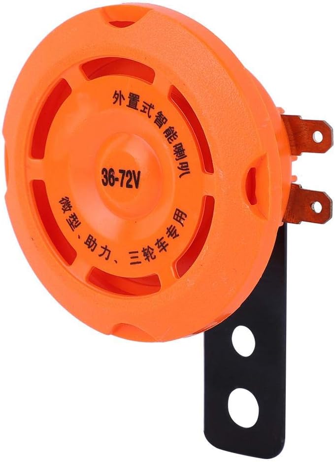 Bocina electrónica, 36 V48 V60 V72 V, anillo de bicicleta eléctrica, impermeable, accesorio de campana de ciclismo inteligente