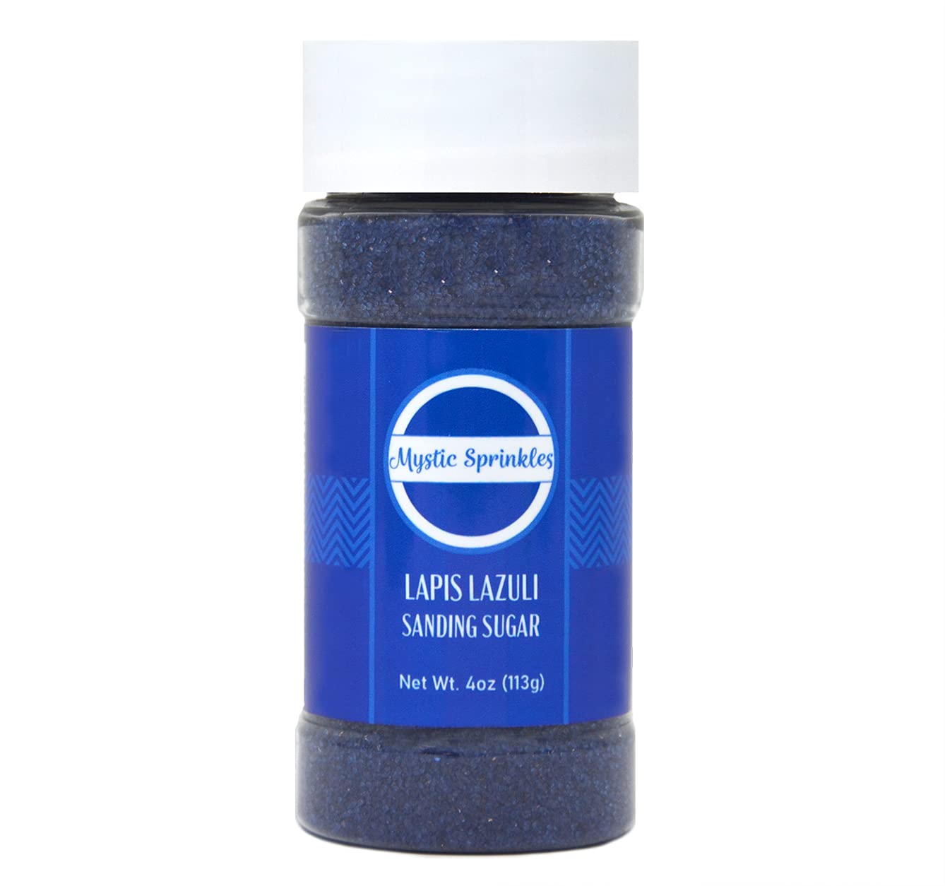 Mystic Sprinkles Botellas de azúcar de lija de 4 onzas (Lapis Lazuli – Azúcar de lija azul marino 4 onzas)
