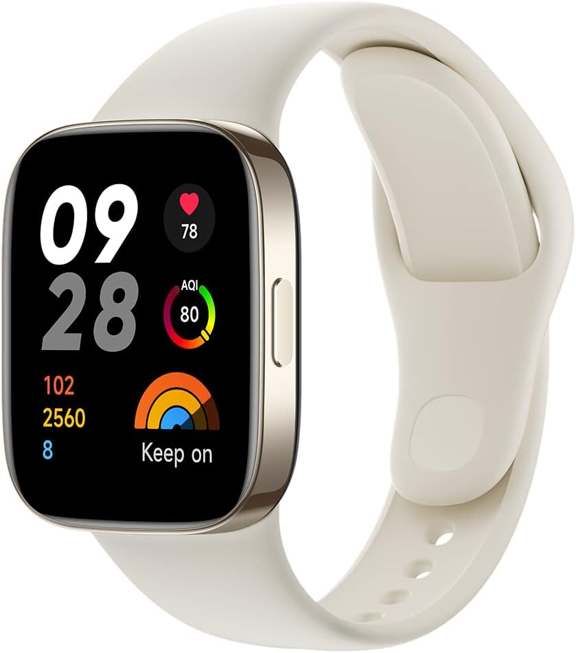 Xiaomi Redmi Watch 3 – Reloj inteligente con Alexa integrado para hombres y mujeres, rastreador de fitness con GPS con más de 120 modos deportivos,