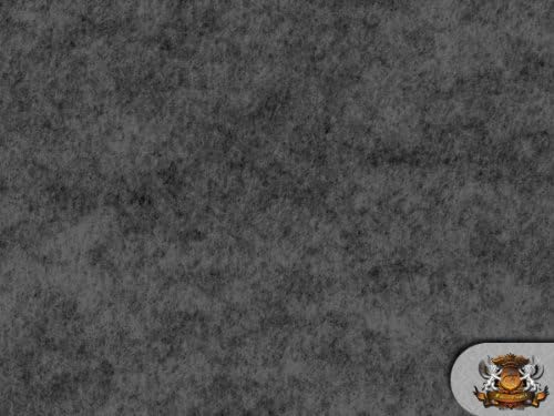 Tela de tapicería de fieltro acrílico 31 gris oscuro jaspeado por The Yard