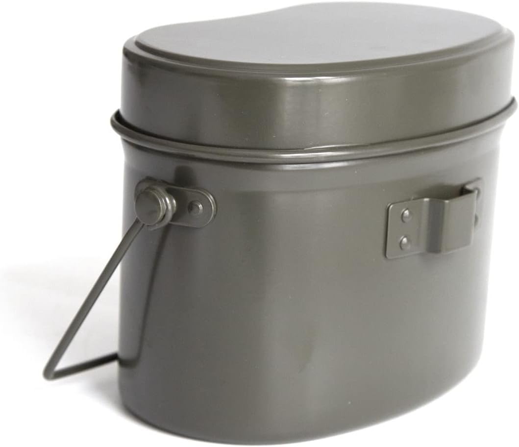 Kit japonés de desastre WW2 Grey WWII Collection Outdoor 3 en 1 lonchera para exteriores, utensilios de cocina