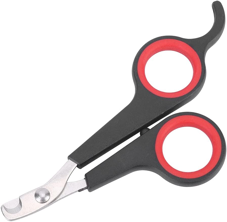 TSYFM Cortaúñas para pájaros, tijeras de uñas de acero inoxidable sólido, tijeras de uñas para pájaros, tijeras para mascotas, pájaros, animales