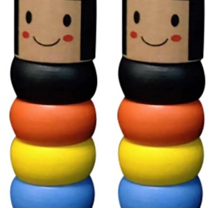 Aubatece Accesorios mágicos de madera irrompibles para hombre, juguetes de Daruma inmortal, accesorios divertidos para trucos, Navidad, cumpleaños, Aubatece Accesorios mágicos de madera irrompibles para hombre, juguetes de Daruma inmortal, accesorios divertidos para trucos, Navidad, cumpleaños,