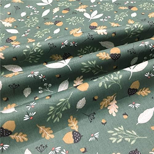 Funda de almohada 100% algodón de 300 hilos, funda de almohada protectora con cremalleras, solo funda sin inserto (piña, hojas de flores y verde