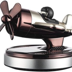 Ambientador de coche difusor de fragancia para automóvil, energía solar creativa, aeronave, aromaterapia, adornos, difusor de perfume giratorio de Ambientador de coche difusor de fragancia para automóvil, energía solar creativa, aeronave, aromaterapia, adornos, difusor de perfume giratorio de