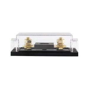 Portafusibles ANL de 200 amperios, fusible ANL con portafusibles transparente para audio de coche (2 fusibles de 200 A) Portafusibles ANL de 200 amperios, fusible ANL con portafusibles transparente para audio de coche (2 fusibles de 200 A)