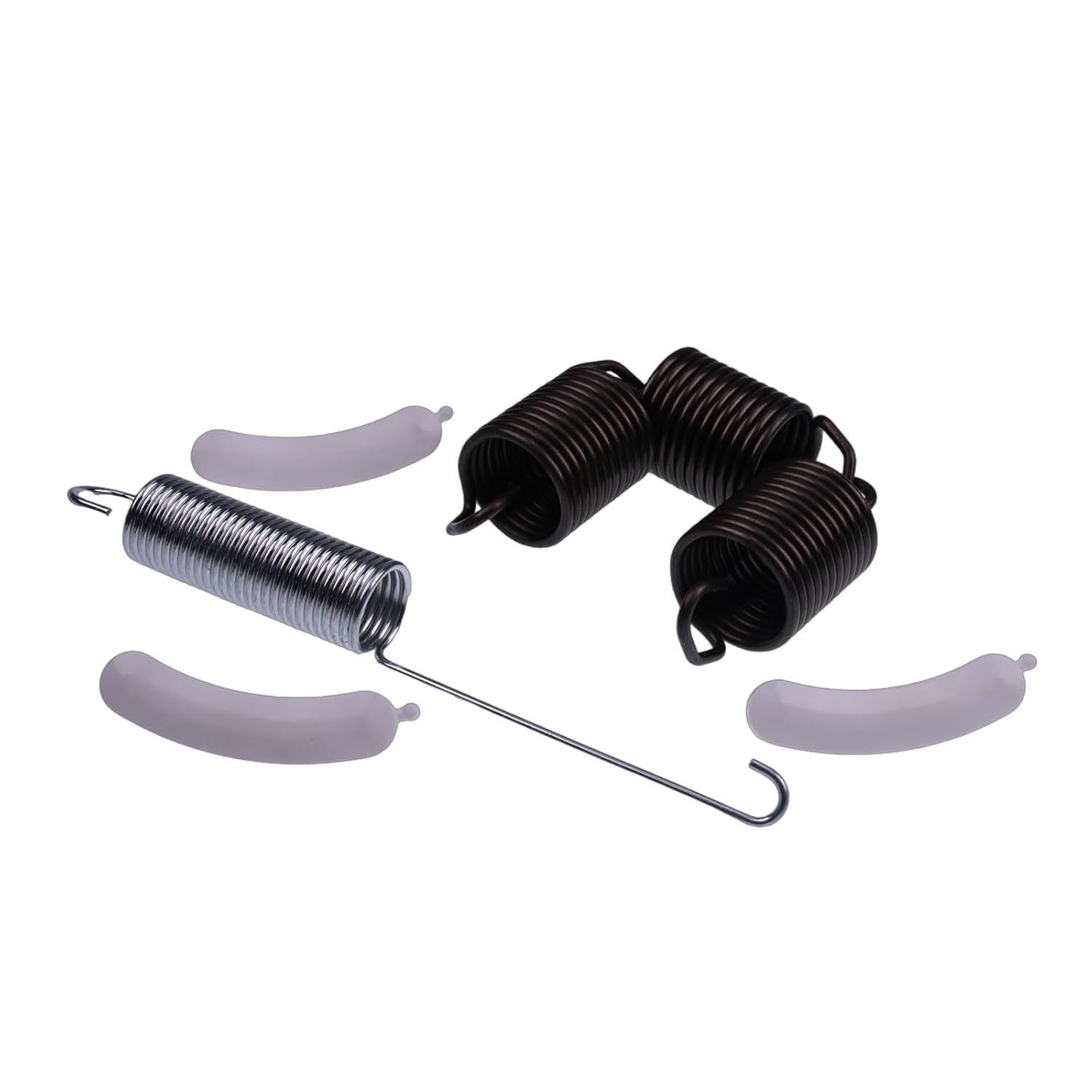 Kit de lavadora 3 resortes de suspensión WP63907 y 1 resorte de suspensión de bañera W10250667 y 3 almohadillas de desgaste de bañera 285744