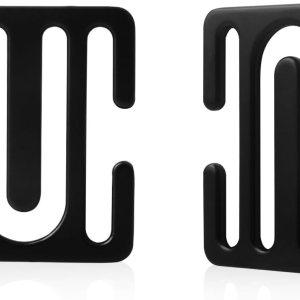 QBUC Ajustador de cinturón de seguridad de automóvil, clips de cinturón de seguridad de metal, hebilla universal para cinturón de seguridad adecuado QBUC Ajustador de cinturón de seguridad de automóvil, clips de cinturón de seguridad de metal, hebilla universal para cinturón de seguridad adecuado