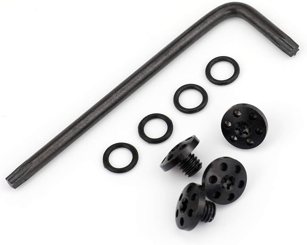 Cool Hand Tornillos para empuñaduras de pistola para Sig Sauer P226, P228, P229, 4 tornillos de acero inoxidable, 4 juntas tóricas, llave Torx