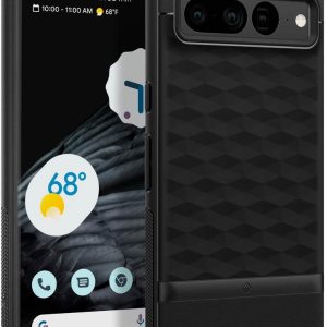 Caseology Parallax prueba de caída de grado militar diseñada para Google Pixel 7 Pro Case (2022) – Negro mate Caseology Parallax prueba de caída de grado militar diseñada para Google Pixel 7 Pro Case (2022) – Negro mate