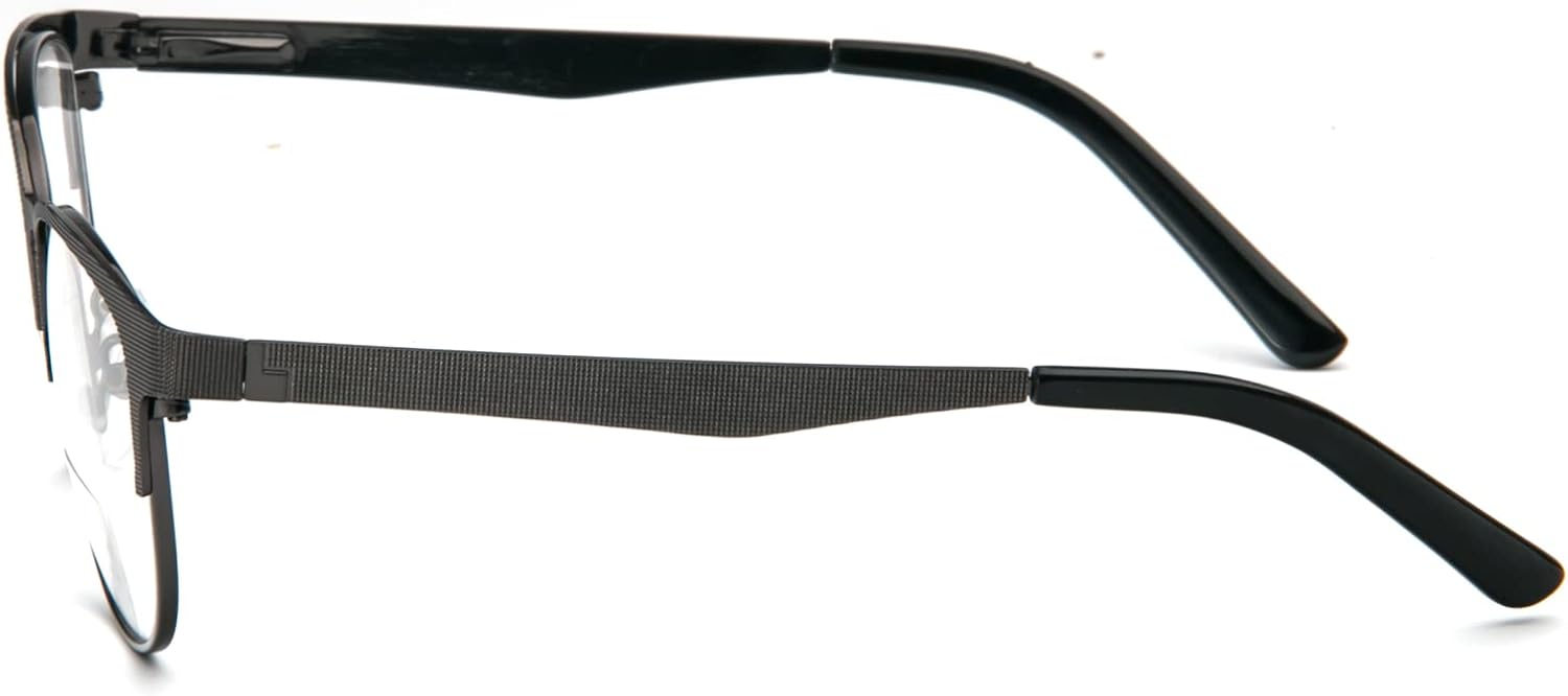 MMOWW Anteojos de lectura bifocales para mujer, con bloqueo de luz azul, color morado (gris, 1.00)