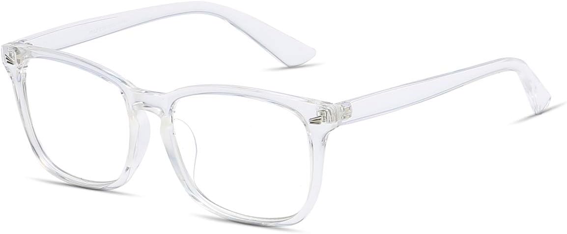 Gafas cuadradas antiluz azul para protección ocular mejorada con bloqueo de luz azul para mujeres y hombres