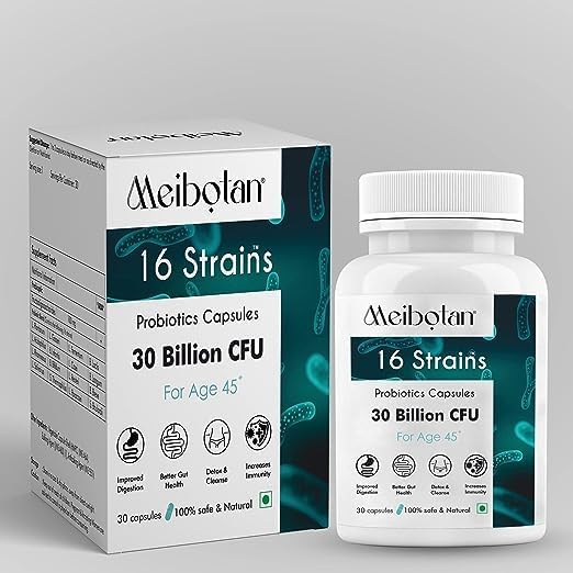 El mejor suplemento de probióticos 16 cepas con 30 mil millones de UFC para hombres y mujeres con prebióticos, apoyo intestinal, digestión, apoyo