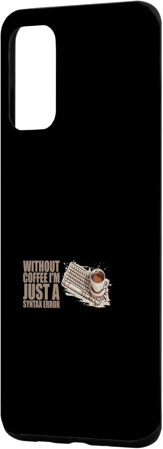 Galaxy S20+ Caffeine Coder Software Developer Engineer Coffee Programmer Case