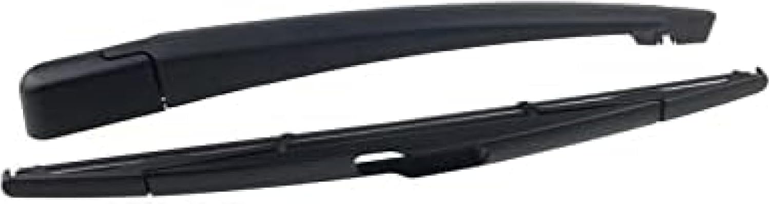 WouND Juego de limpiaparabrisas trasero, compatible con Nissan Quest 2004-2009 para todas las estaciones, goma natural