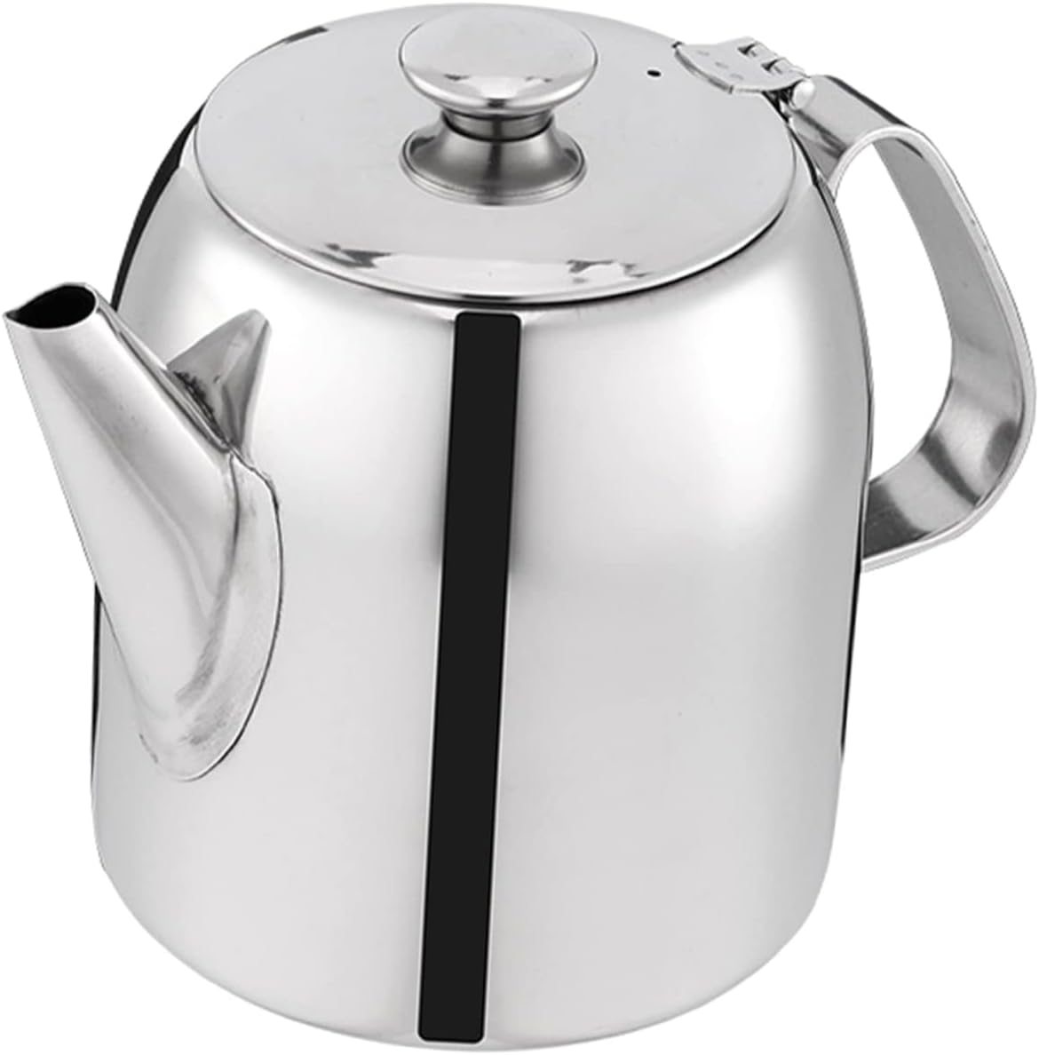 Housoutil Hotpot Tetera de acero inoxidable comercial pequeña tetera portátil de viaje