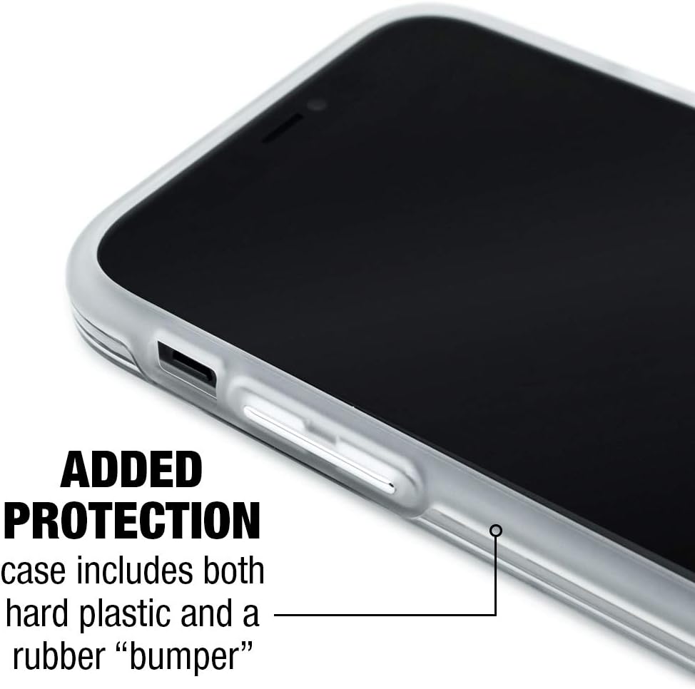 Funda híbrida de goma híbrida con logotipo de la NASA con arco iris, compatible con iPhone 8, 8 Plus, X, 11, 11 Pro, 11 Pro Max de Apple