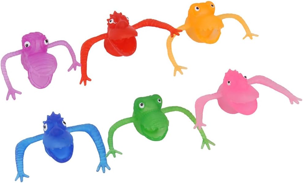 20 marionetas pequeñas de dedo, juguete de dedo de monstruo de dinosaurio, mini broma, regalo de fiesta, premios de aula, juguetes divertidos,