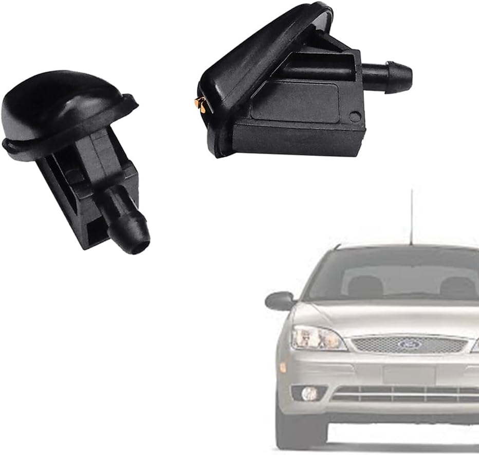 YS4Z-17603-EA – Boquillas de limpiaparabrisas ajustables de alta calidad para Ford Focus 2000 01 02 03 04 05 06 2007, repuesto directo  Fácil de