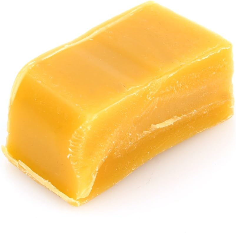 Artesanía pura orgánica del amarillo de la cera de abejas del grado cosmético de las velas del jabón de la cera pura