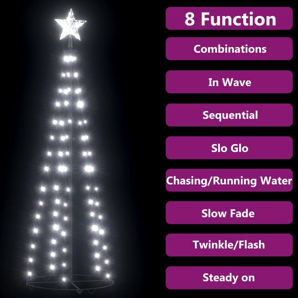 Árbol de Navidad con forma de cono de Navidad preiluminado, árbol de Navidad artificial, árbol de Navidad con Luces, árbol de Navidad, arbolitos de