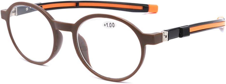 G&Y-1 Gafas de lectura magnéticas ajustables para colgar en el cuello, para mujeres y hombres, 100% protección UV, marco completo