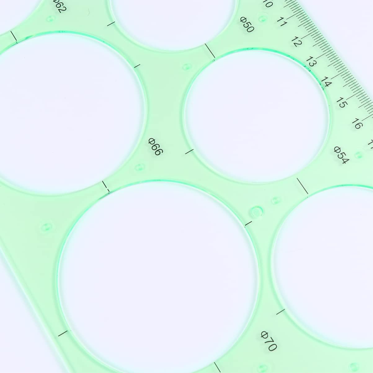 3 unids 1 juego de plantillas, estudio de diseño de dibujos plantilla ovalada, dibujo de plantillas geométricas reglas estudiantiles plástico para