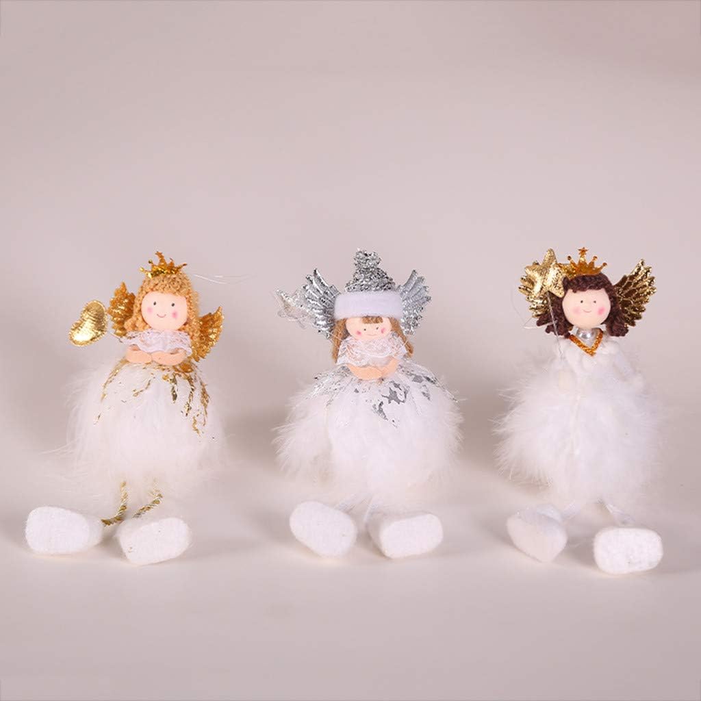 Decoraciones de Navidad, adornos de Navidad, Papá Noel, muñeco de nieve, renos, juguete, decoración colgante, artículos de regalo, menos de 10