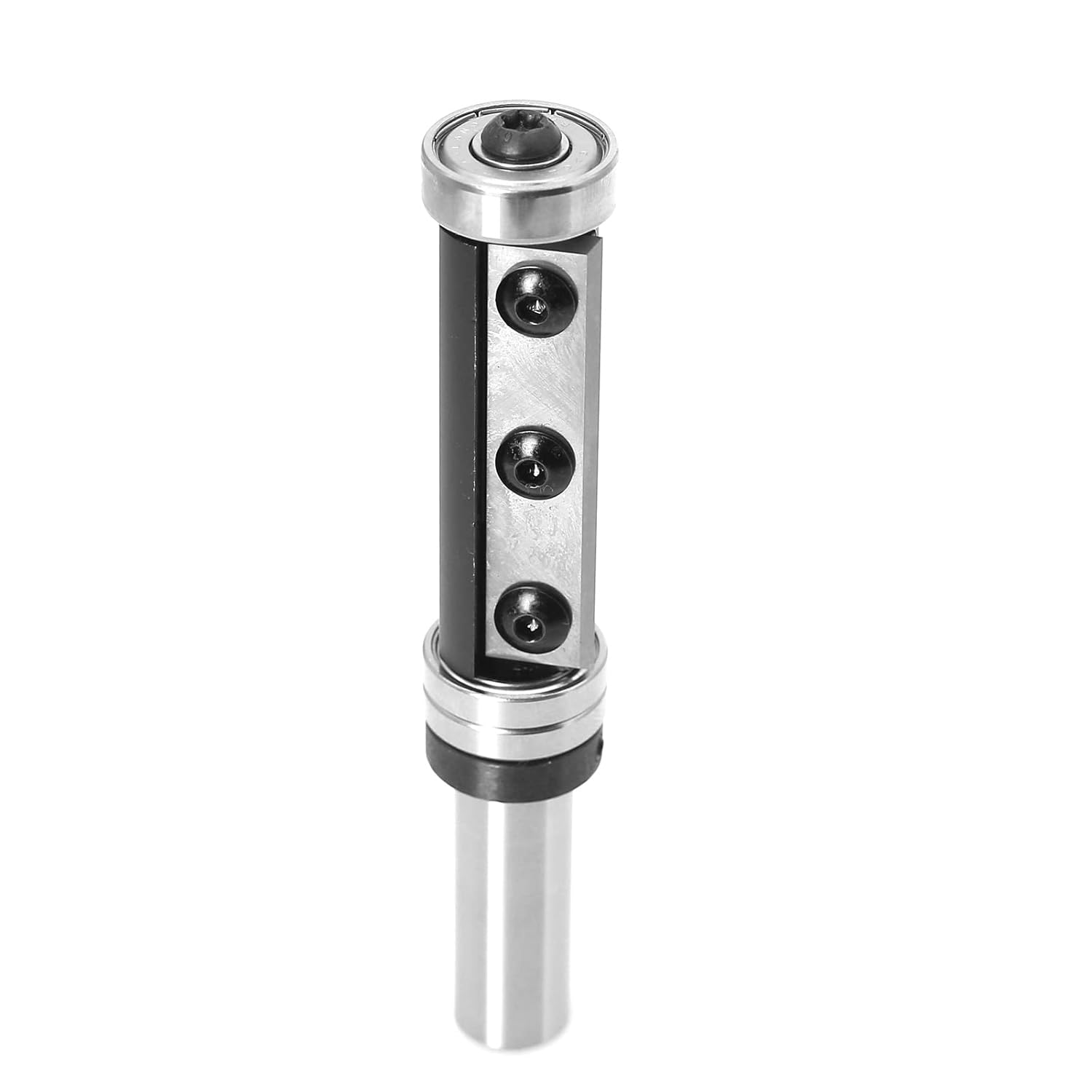 Insertar carburo superior e inferior de rodamiento de enrasado Broca de enrutador de 12 pulgada, diámetro de corte de 34″, longitud de corte de 2″,