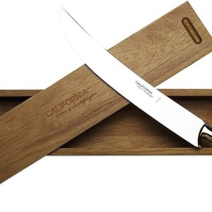California Champagne Saber Company – Madera negra – Espada hecha a mano en estilo francés Laguiole – Empaquetada en elegante caja de madera de roble California Champagne Saber Company – Madera negra – Espada hecha a mano en estilo francés Laguiole – Empaquetada en elegante caja de madera de roble