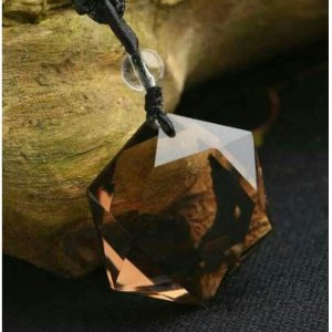 Dije de cuentas de cuarzo ahumado natural pulido pulido con piedras preciosas ahumadas perforadas, para hacer joyas, 1 unidad (cuarzo ahumado) Dije de cuentas de cuarzo ahumado natural pulido pulido con piedras preciosas ahumadas perforadas, para hacer joyas, 1 unidad (cuarzo ahumado)