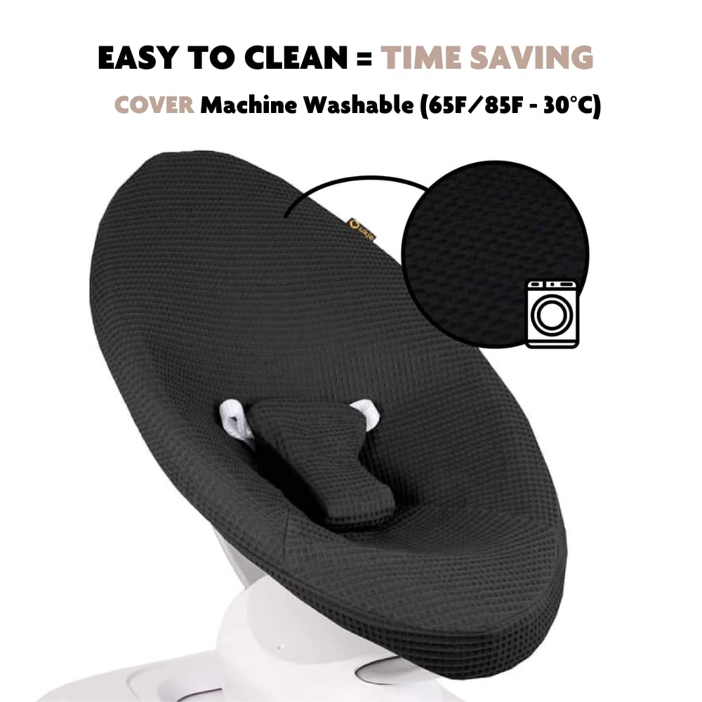 UKJE Funda protectora para balancín para bebé, compatible con el modelo anterior a 2022 MamaRoo 4 de 4moms MamaRoo 4 – Funda para columpio para