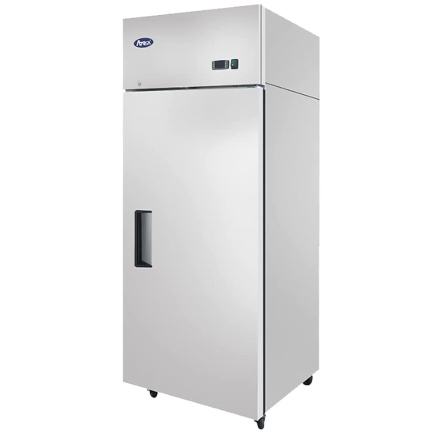 Atosa USA MBF8004GR Refrigerador, vertical, 28.7 pulgadas, plateado