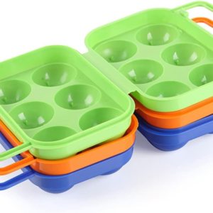 Amosfun Dispensador de cereales Soporte de huevos para refrigerador Soporte de huevos con asa Contenedor de huevos para refrigerador, cartones de Amosfun Dispensador de cereales Soporte de huevos para refrigerador Soporte de huevos con asa Contenedor de huevos para refrigerador, cartones de