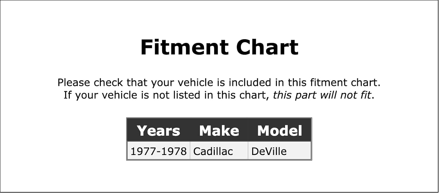 Manguera hidráulica de freno delantero compatible con Cadillac DeVille 1977 1978 PC-355720