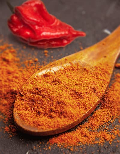Unpretentious Pimienta en polvo Trinidad Scorpion (1 taza) Pimienta Chile molida extremadamente caliente y pura