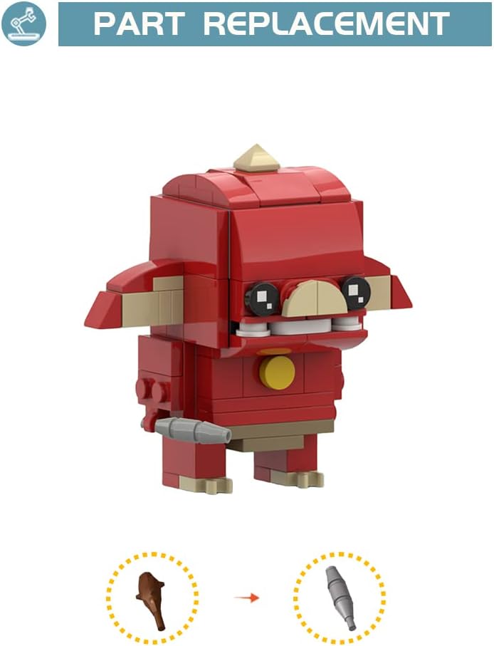Bokoblin – Kit de bloques de construcción, modelo Breath of The Wild Monster Juegos de bloques de construcción, juguetes de construcción de figuras