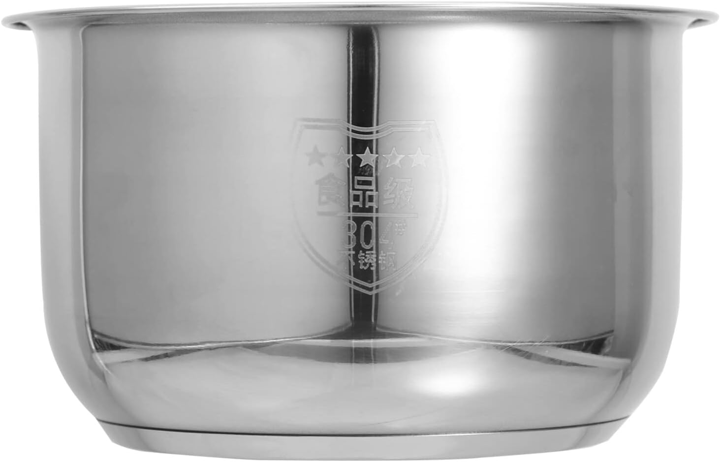 Olla a presión eléctrica de repuesto para olla interior de cocina, olla interior antiadherente de acero inoxidable de 2 litros, repuesto de olla