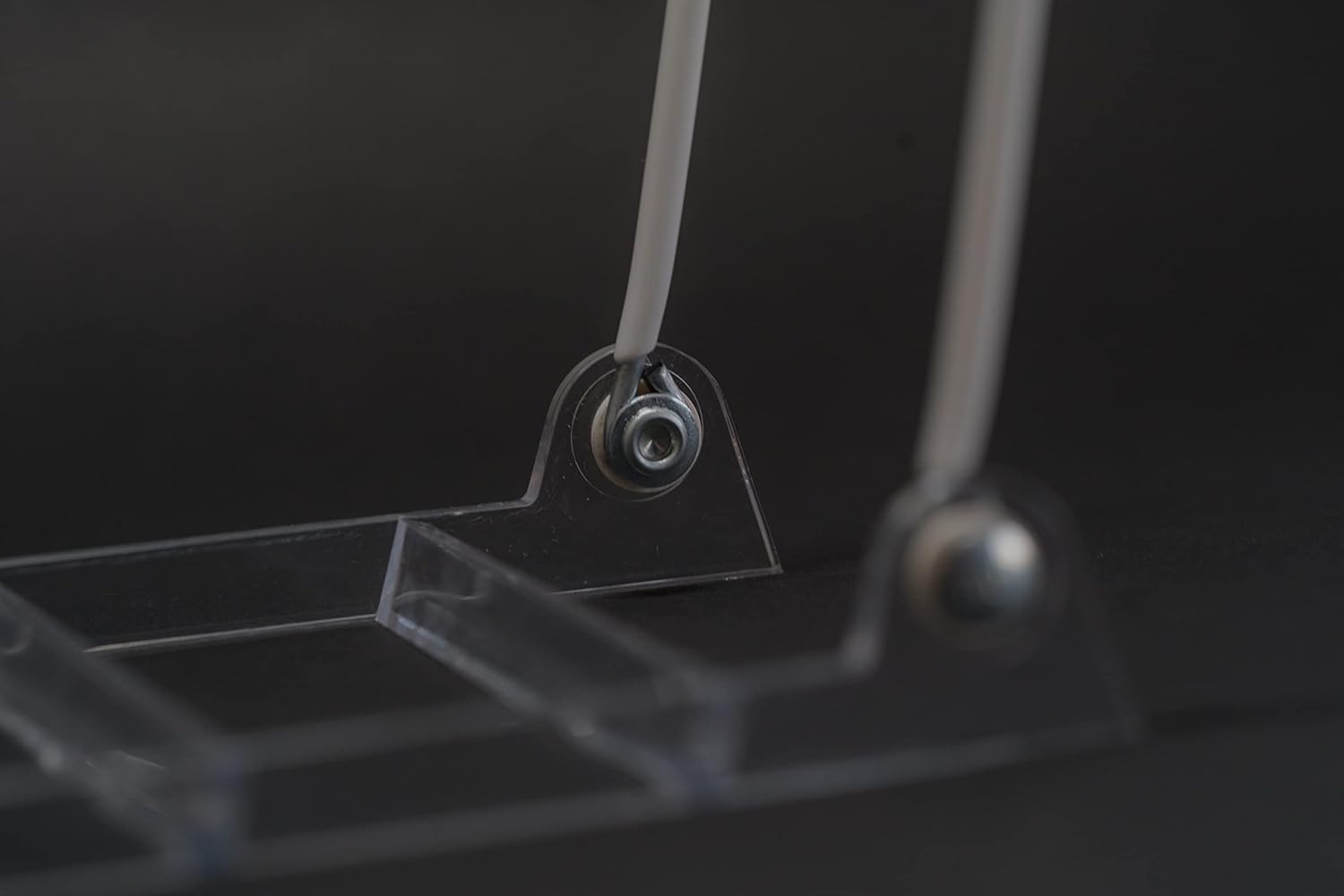 KS- Paquete de 12 soportes ajustables resistentes y versátiles de 4 x 5.5 pulgadas, caballetes acrílicos fabricados en Estados Unidos para exhibir