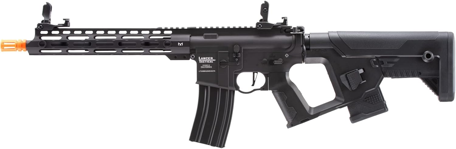 Lancer Tactical Gen 2 Proline Enforcer Blackbird M4 Full Metal Airsoft Rifle wTwo Magazines (ETU & Mosfet Included)